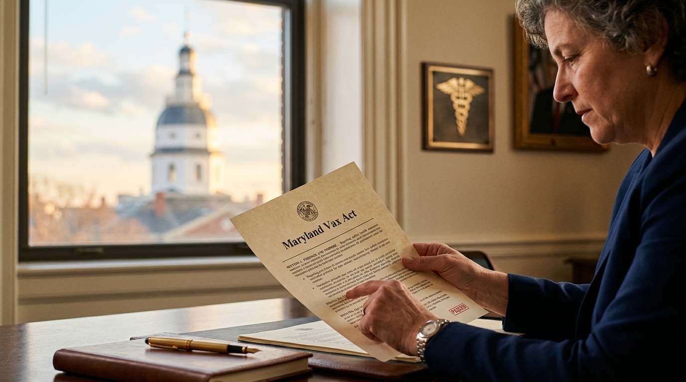 Maryland's Vax Act: State Takes Control of Vaccine Policy, Decoupling from Federal CDC Guidance