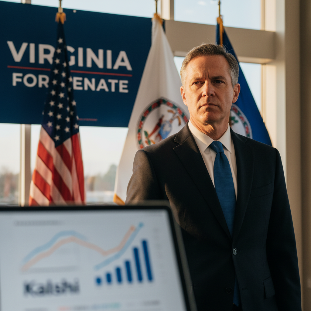 Virginia Senate Candidate Mark Moran Claims Intentional Rule Violation on Prediction Market Kalshi