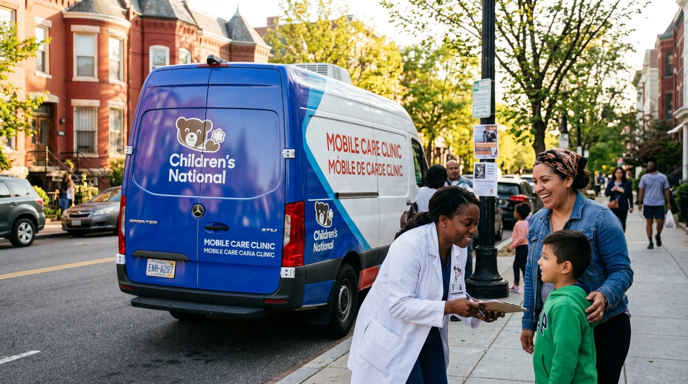 Children's National Hospital Unveils Second Mobile Medical Unit, Boosting Pediatric Care Access Across DMV