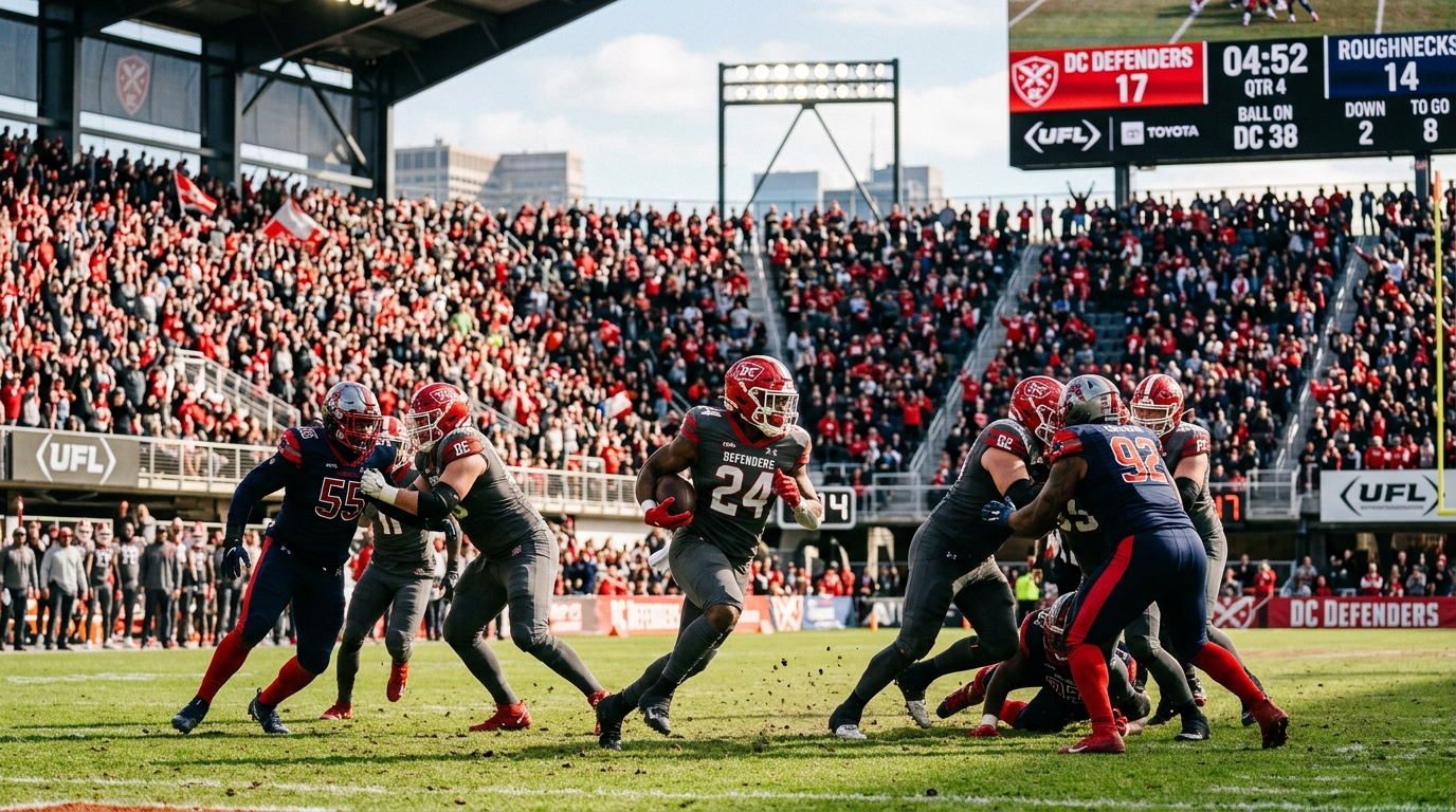 DC Team Fights for Playoff Spot as UFL Season Nears Climax, Orlando Heads to Town