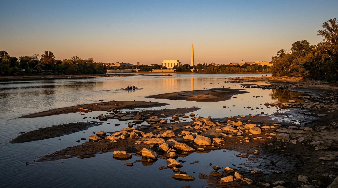 DMV Residents Urged to Conserve Water as Regional Drought Advisory Issued for Low Potomac River Levels