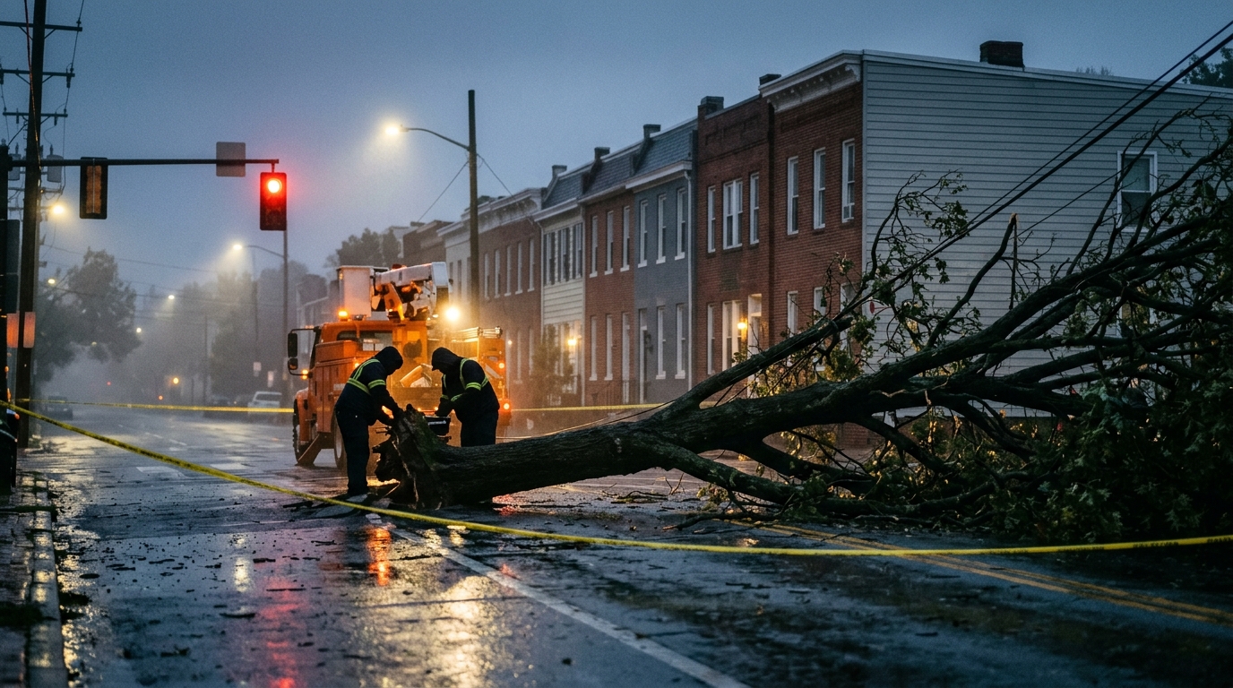 Thousands Lose Power, Multiple Rescued as Severe Storms Batter Alexandria