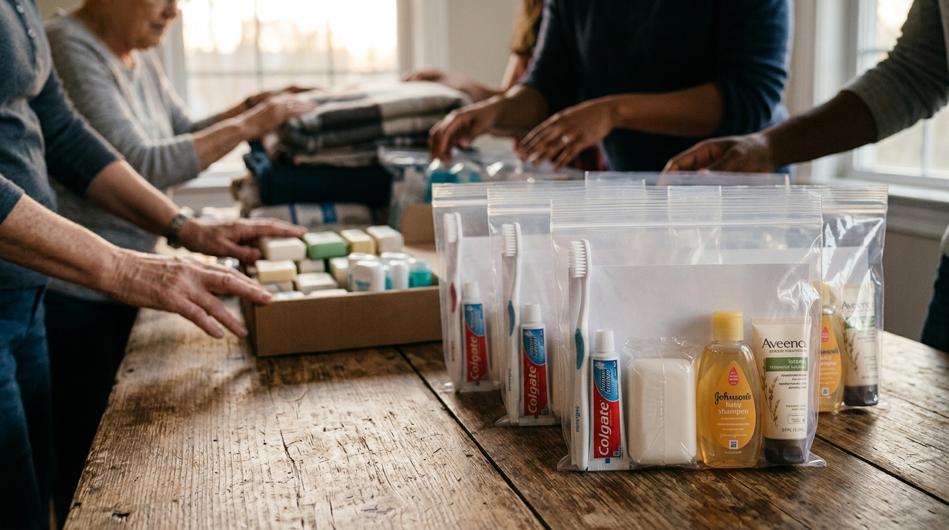 DMV Foundation Steps Up: Hygiene Kits Bring Dignity to Domestic Violence Survivors