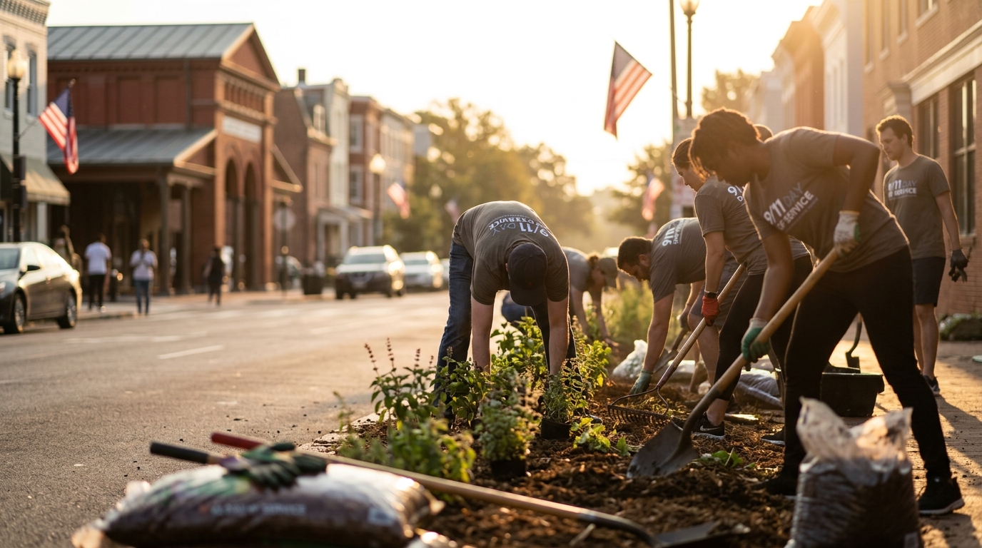 Thousands Answer Call to Service in Washington, DC, Marking 9/11
