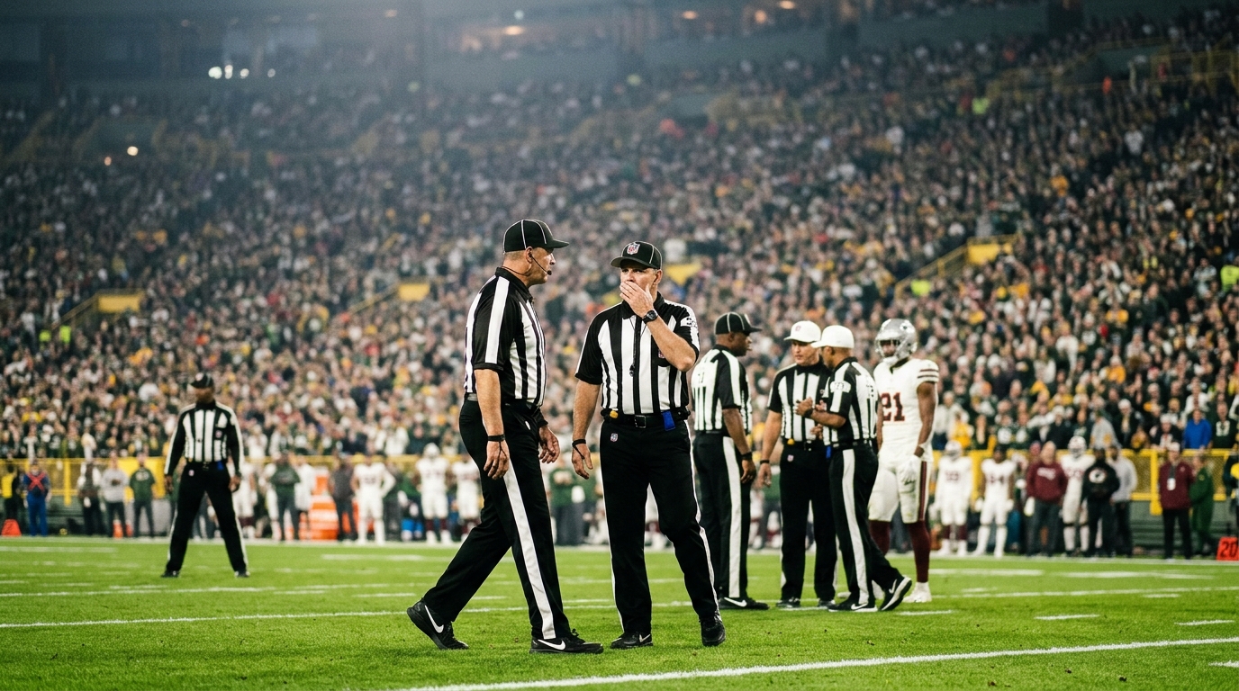 NFL Issues Rare Disciplinary Action Against Two Officials, First in Eight Years