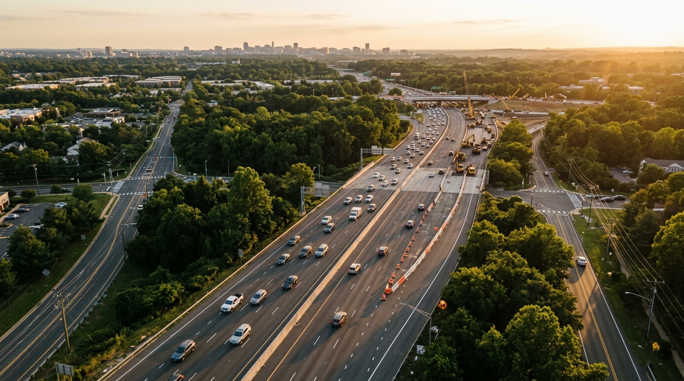 Fairfax County Residents Brace for Weekend Construction Delays on I-66