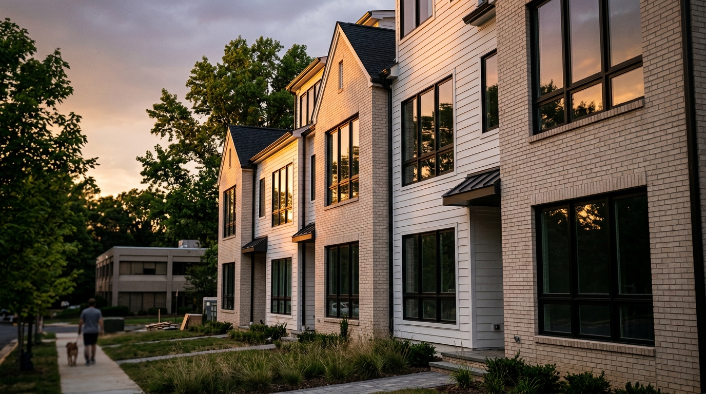Reston's Association Drive Could See First Townhomes in Major Redevelopment Push