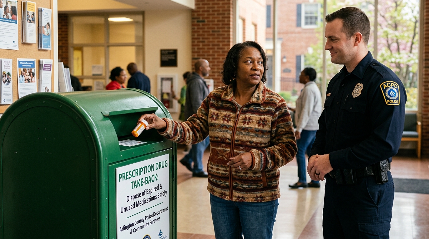 Arlington Prepares for Drug Take-Back Day, Fostering Community Safety and Well-being