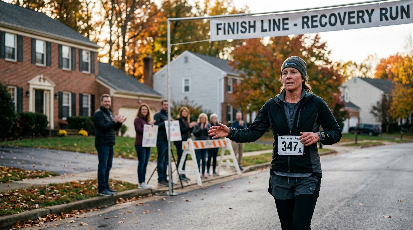 Fairfax County Resident Completes Run to Boost Addiction Recovery Awareness