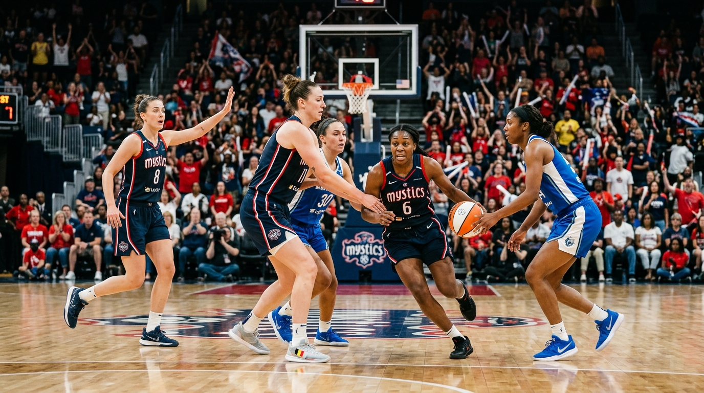 WNBA's Global Game: Higher Salaries Draw Record European Talent, Impacting DMV Teams Like the Mystics