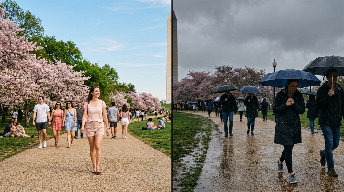 DMV Braces for Significant Weekend Weather Shift: From Mid-80s to Chilly Showers