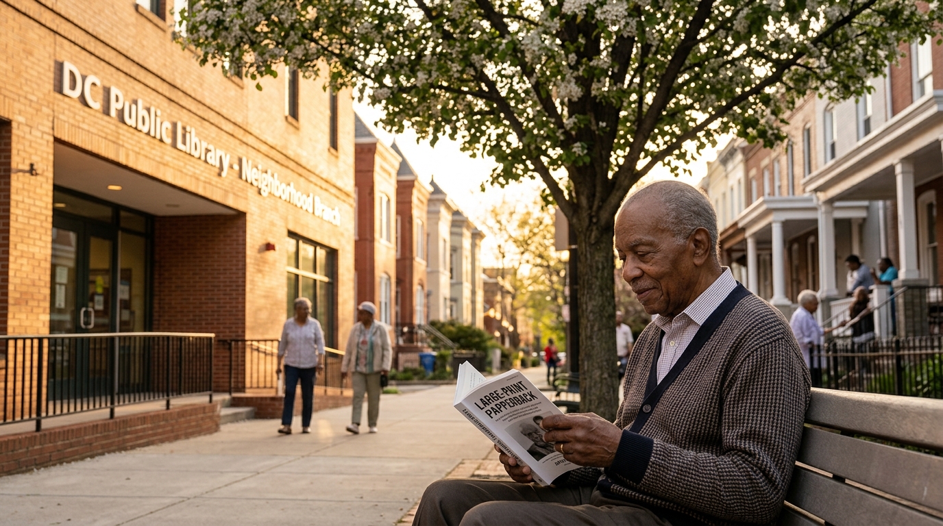 At 98, Abner Gaston Jr. Conquers Summer Reading, Inspiring DMV Seniors to Stay Engaged
