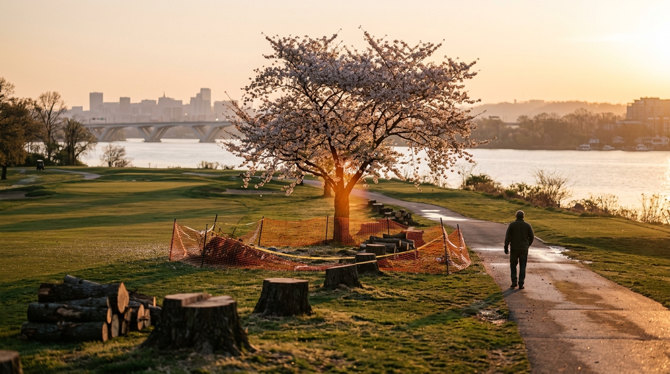 Federal Judge Halts Tree Cutting Spree at East Potomac Golf Course