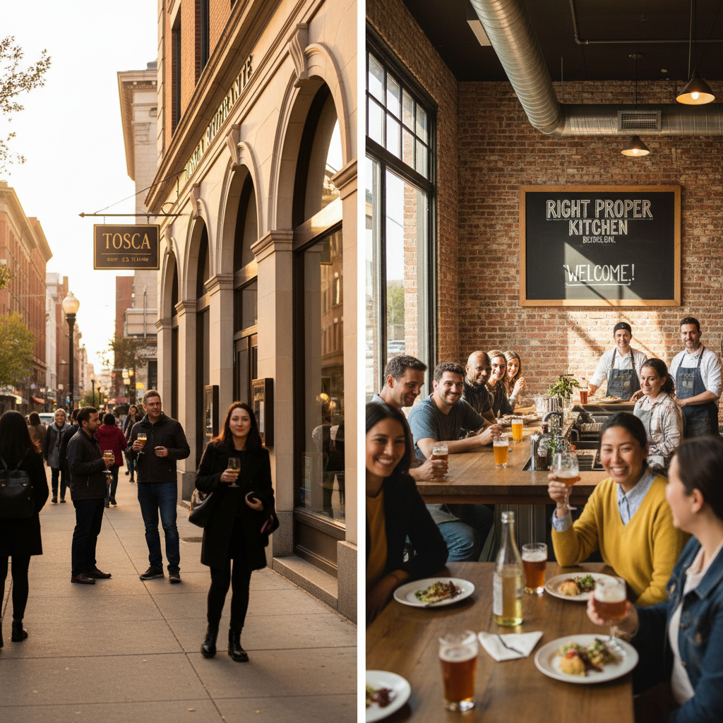 Downtown DC's Tosca Ristorante Marks 25 Years as Brookland Welcomes Right Proper Kitchen, Amidst Vibrant DMV Community Updates