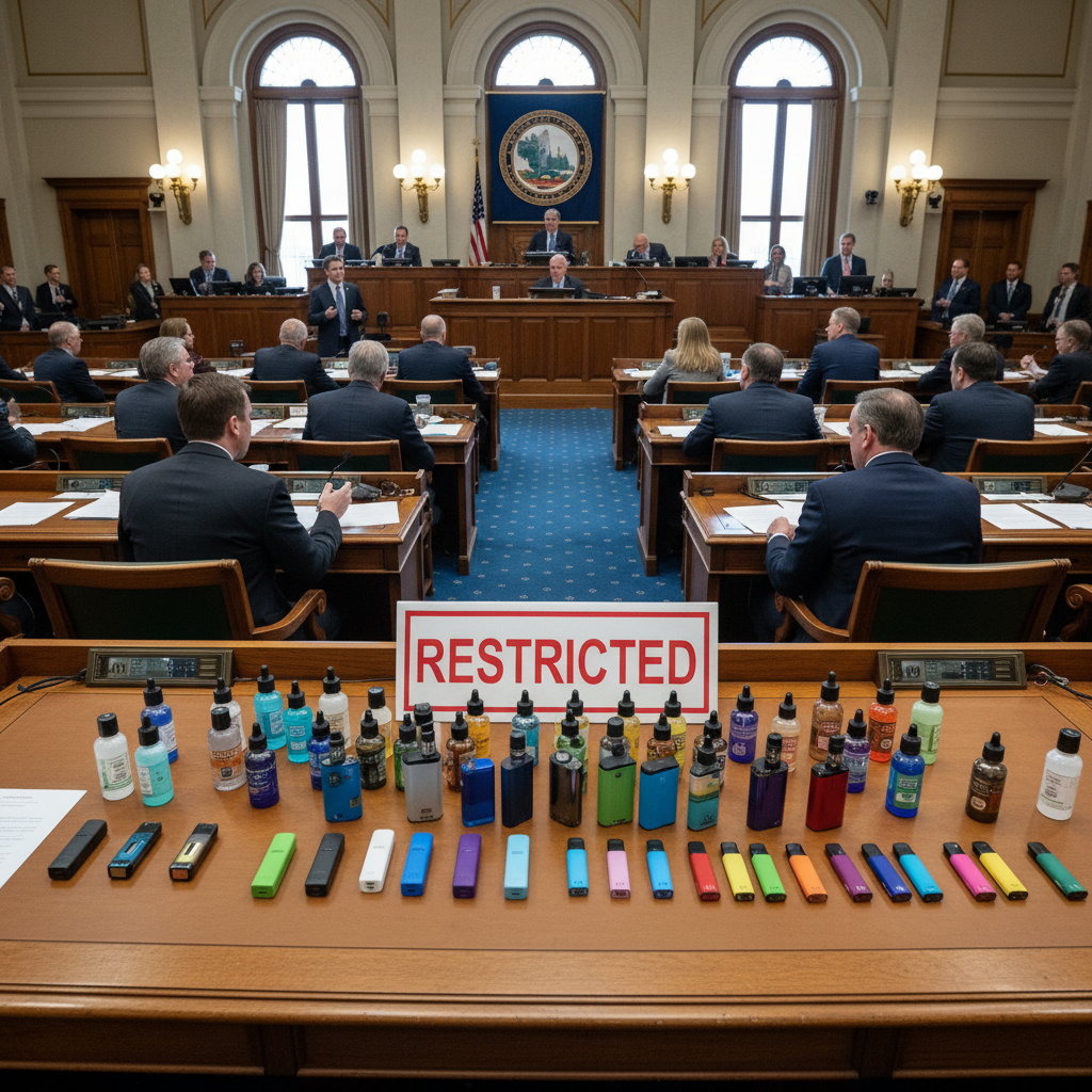 Virginia Lawmakers Advance Bill to Strengthen Vaping Regulations and Combat Underage Sales