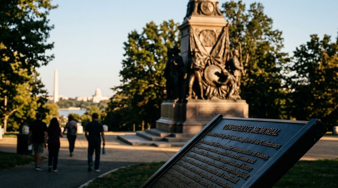 Arlington National Cemetery Sign Revised, Stripping Criticism of Confederate Memorial