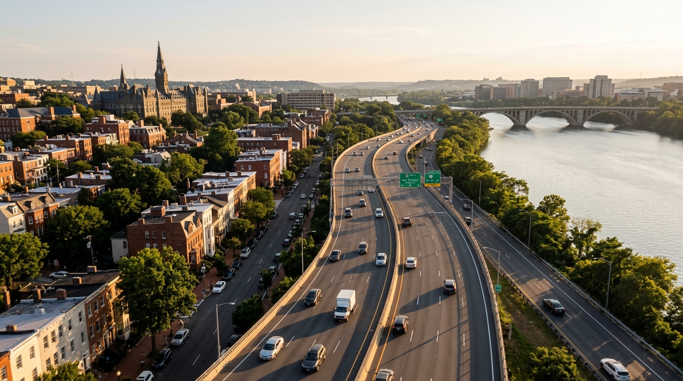 Georgetown Braces for Traffic Jams as Repairs Get Underway