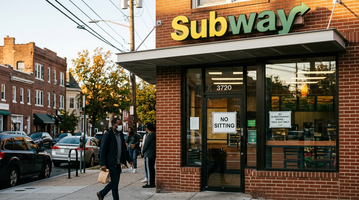 Petworth Subway Ditches In-Restaurant Dining, Sparks Confusion on Georgia Avenue NW