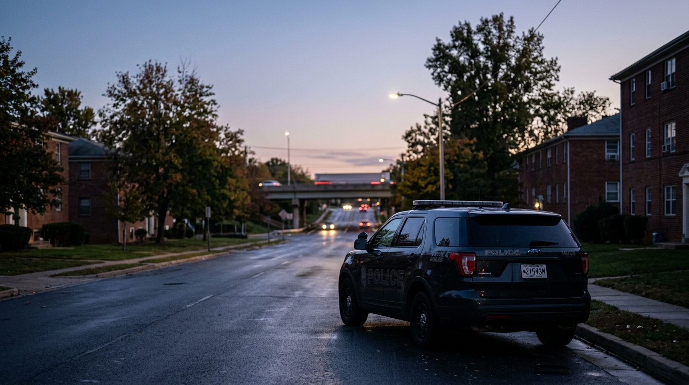 Driver Dies After Jumping from I-495 Overpass in Montgomery County During Police Pursuit