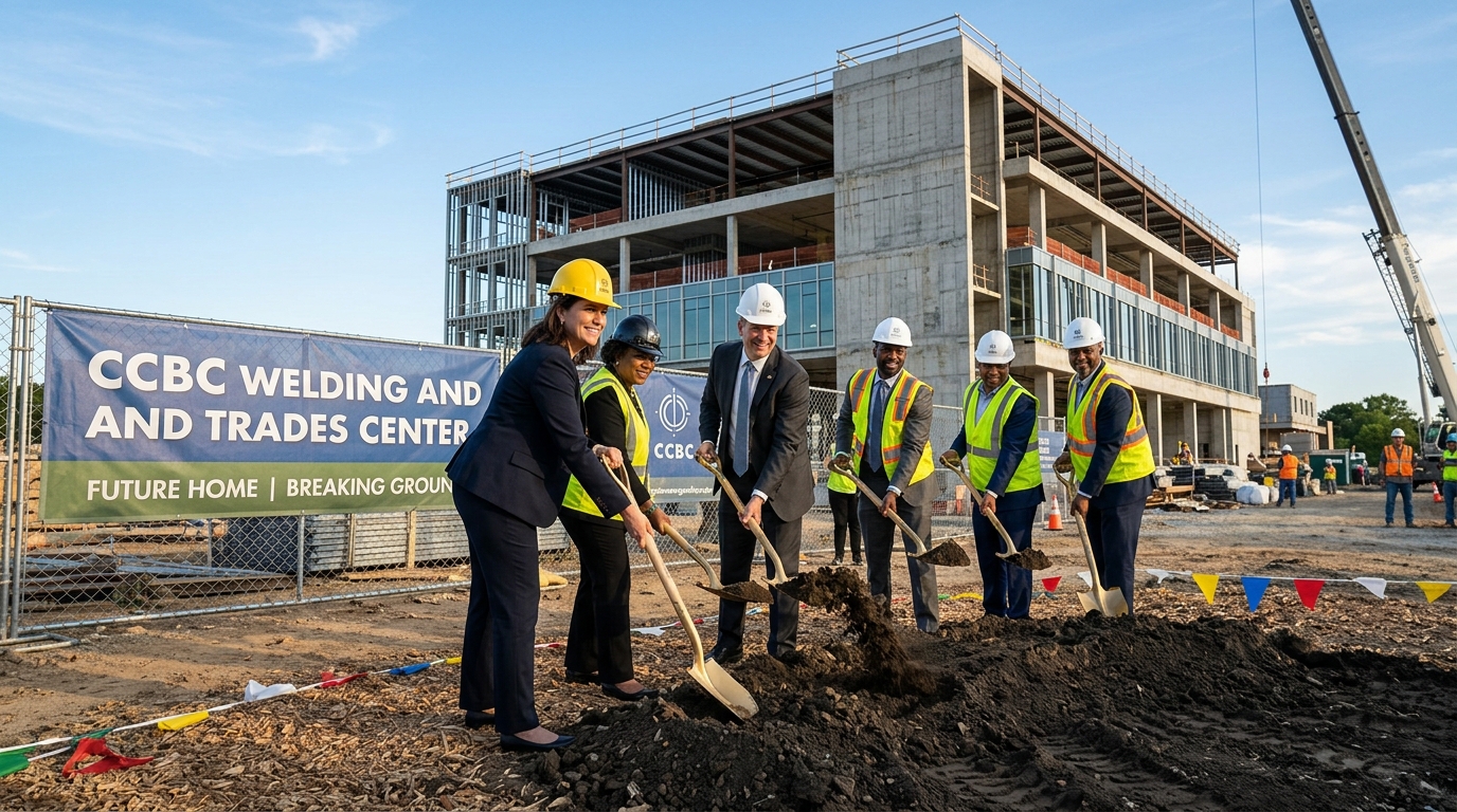 CCBC Dundalk Campus to Break Ground on New Welding and Trades Center