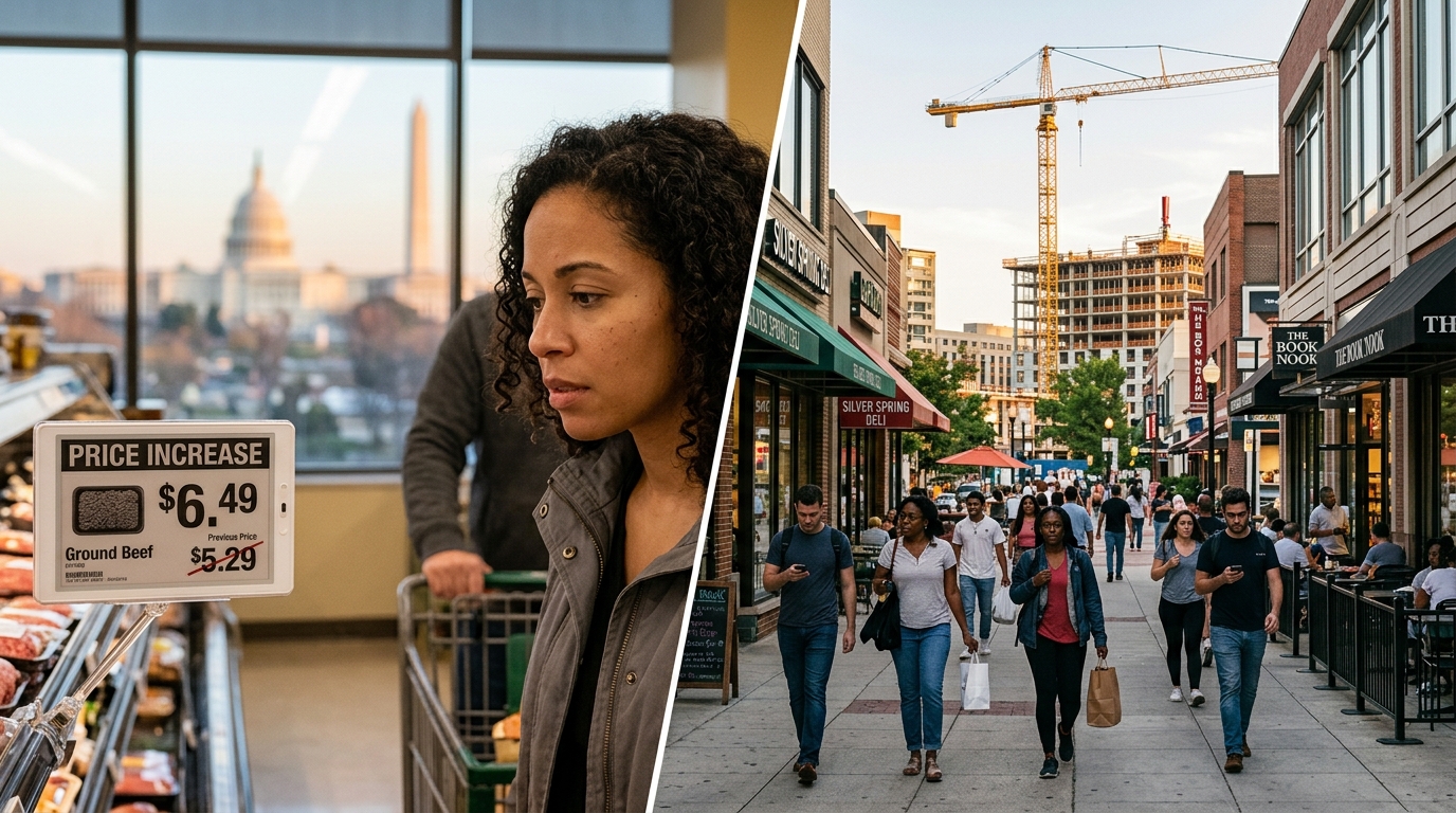 What 3.2% Core Inflation and 2% GDP Growth Mean for Your Wallet in the DMV