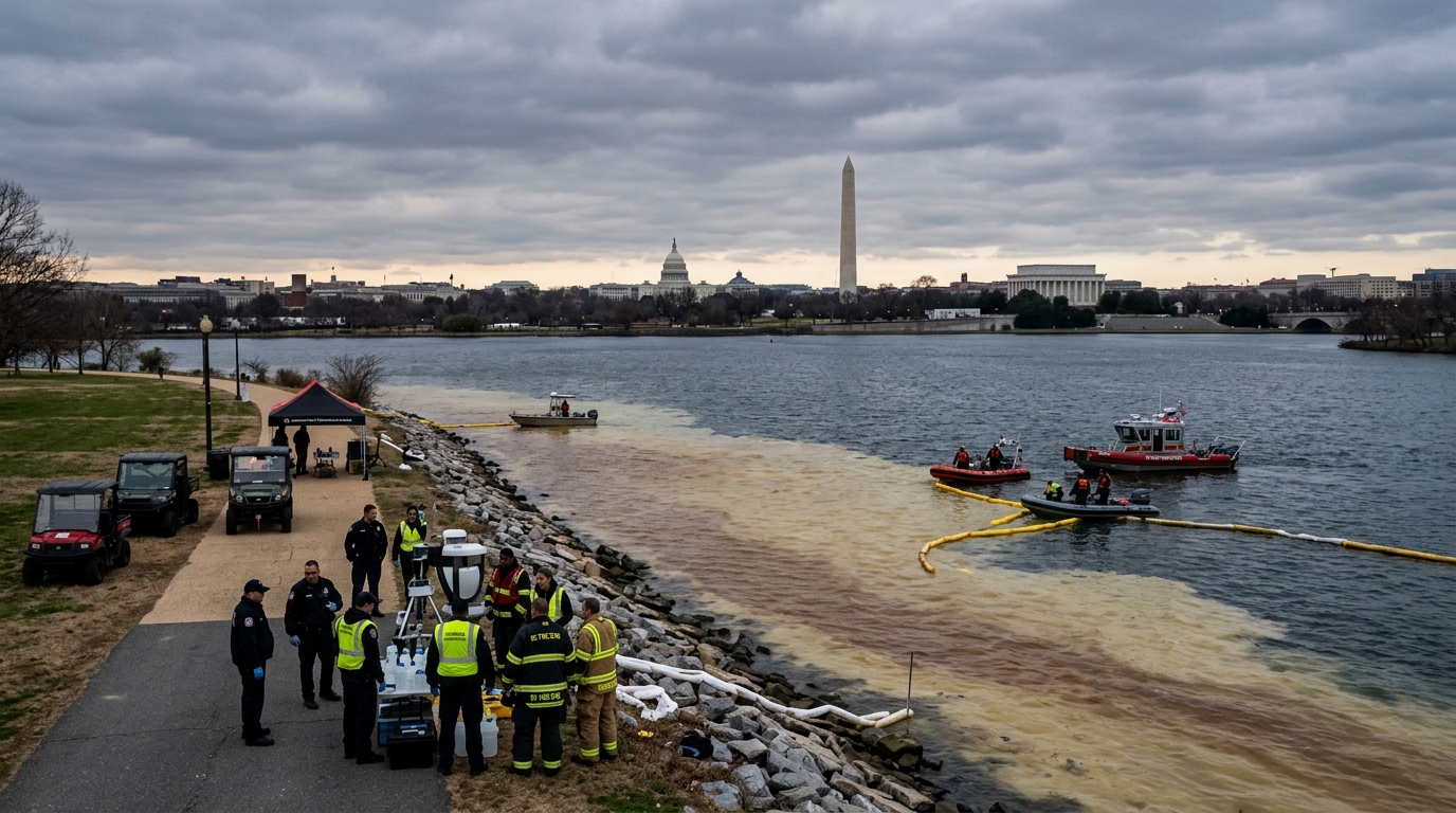 Federal Emergency Declared for Washington D.C. After Potomac Sewage Spill