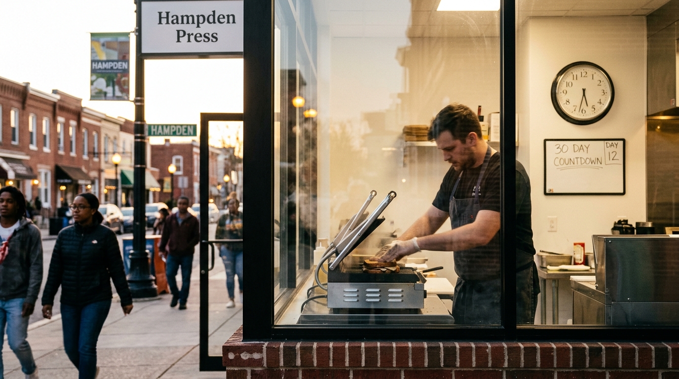 Hampden's New Sandwich Spot: Chef Anthony LaNasa Aims for a 30-Day Grand Opening