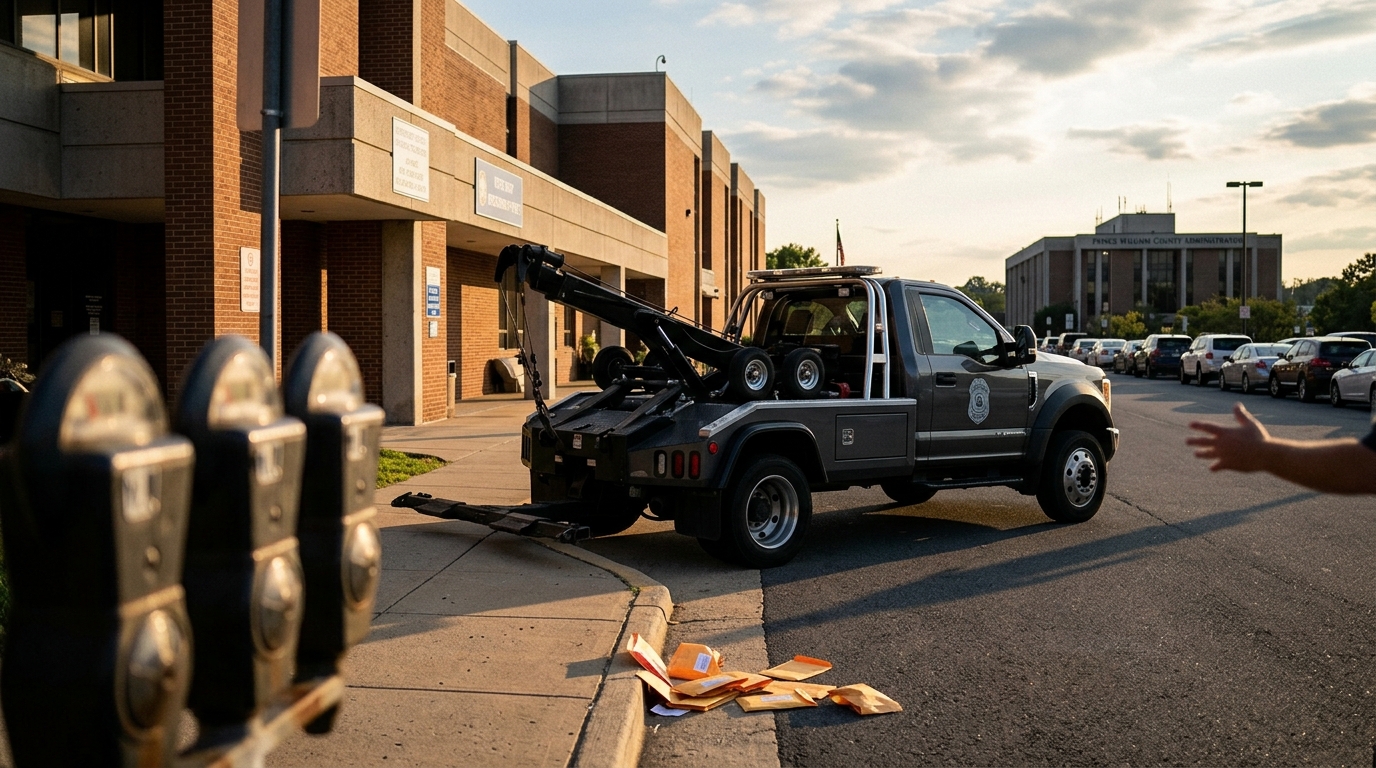 Prince William County to Tow Vehicles with Three or More Unpaid Parking Tickets