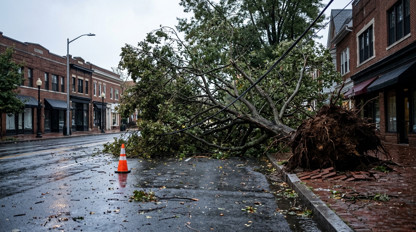 Storm Damage Snarls Friday Commutes Across the DMV Region