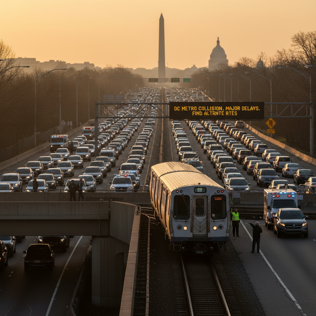 DC Metro Collision Injures 11, Snarls Morning Commute Across DMV