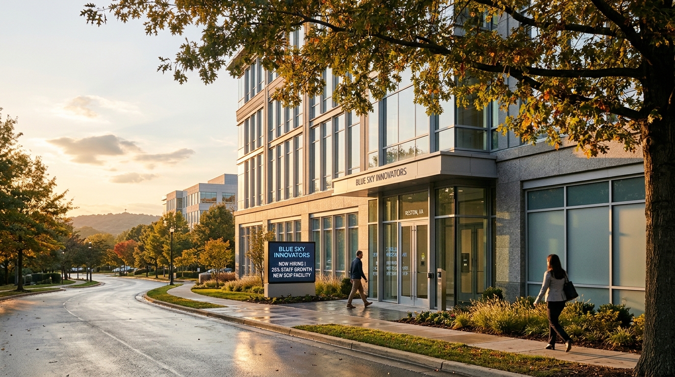 Reston Defense Tech Firm Blue Sky Innovators Eyes 25% Staff Boost, New SCIF Facility