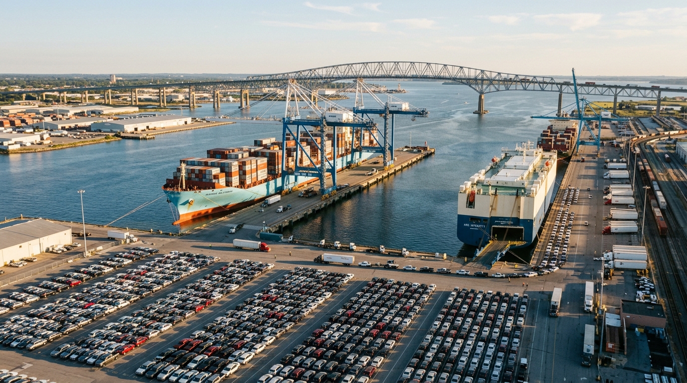 Port of Baltimore Fuels DMV Economy with $65 Billion in 2025 Amidst Recovery