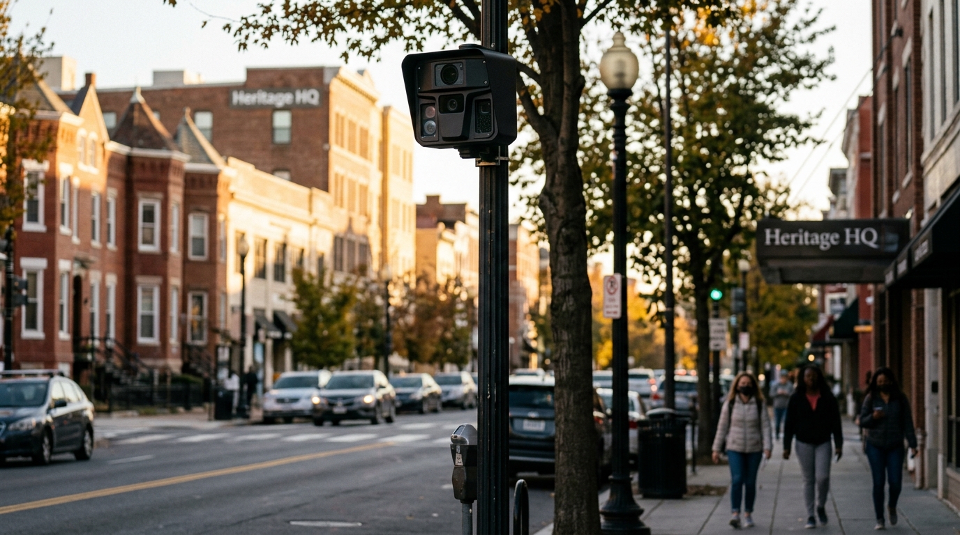 Mysterious Surveillance Device Pops Up on Massachusetts Ave NE, Sparking Community Questions