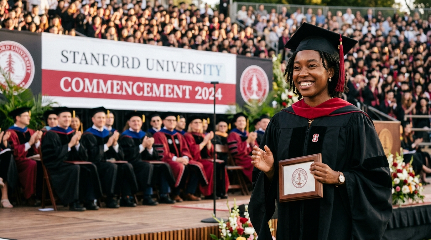 Arlington's Sydney Barta, Rhodes Scholar and Paralympian, Honors Influential Teacher at Stanford Ceremony