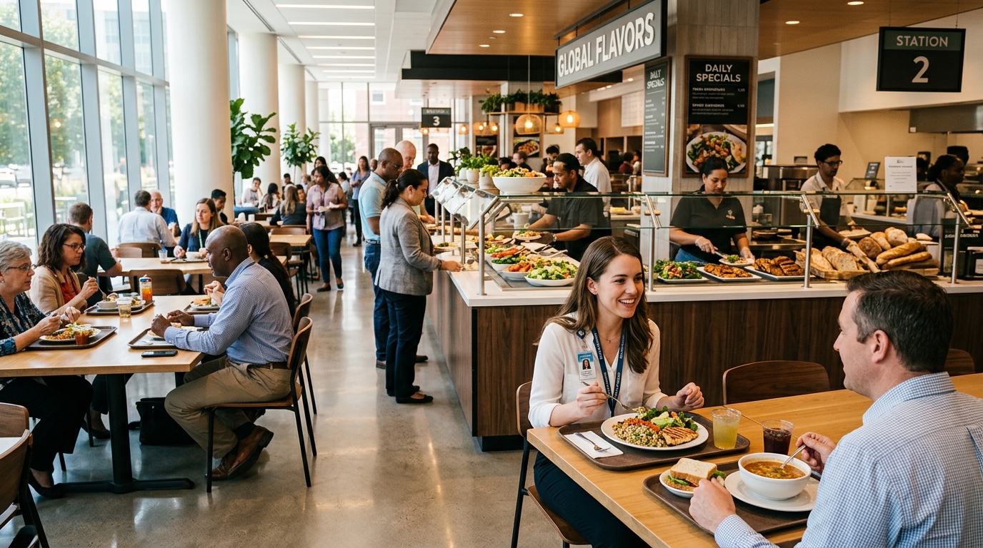 Alexandria's USPTO Campus Cafeteria Reopens with Chef-Curated Menus, Welcoming Public and Federal Staff