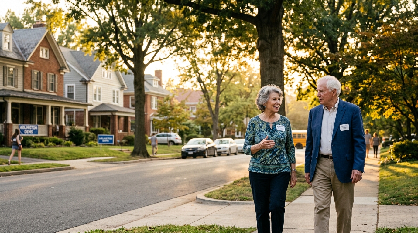 Arlington Democrats Honor Longtime Organizers Mary Detweiler and Jack Kinkaid for Behind-the-Scenes Dedication
