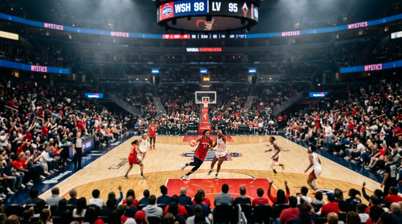 Mystics Spark Comeback, Clinch Playoff Berth After Thrilling Win at Capital One Arena