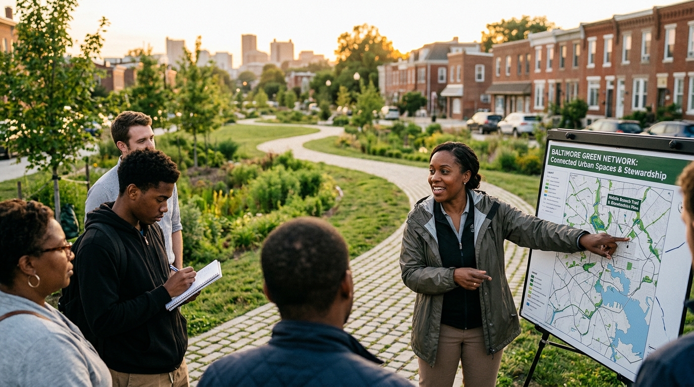 Baltimore's Green Infrastructure: A Vision for Connected Urban Spaces