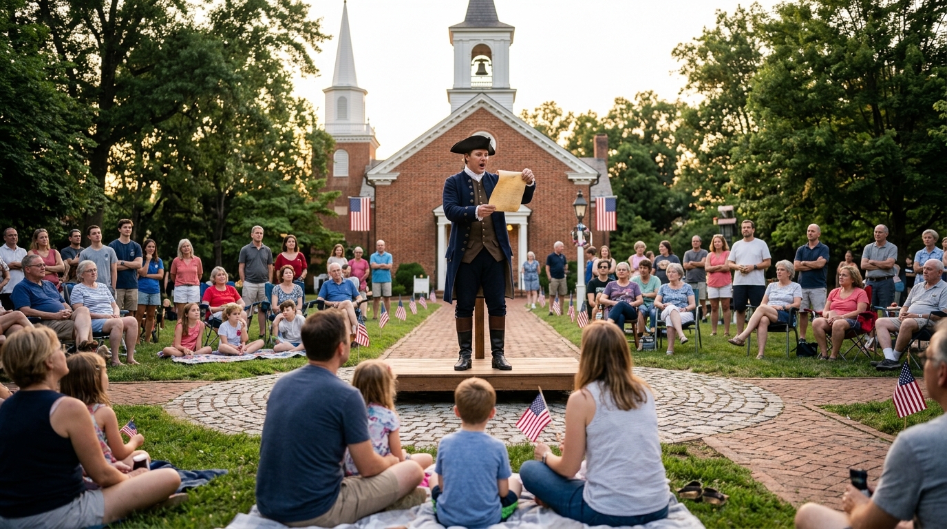 Falls Church to Host Historic Declaration of Independence Reading on July 4th