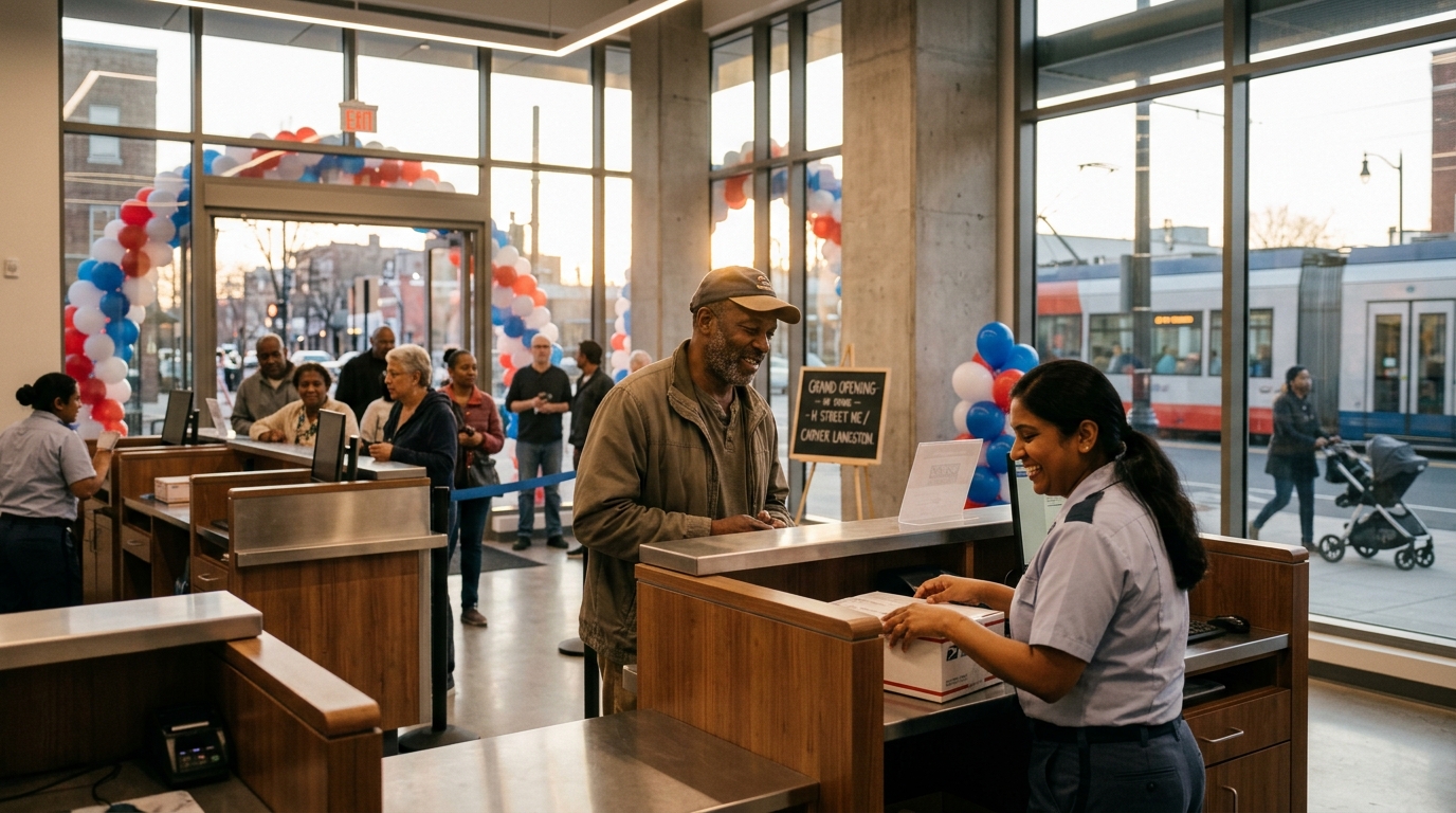 New H Street NE Post Office Opens Doors, Bringing Fresh Start to Carver Langston