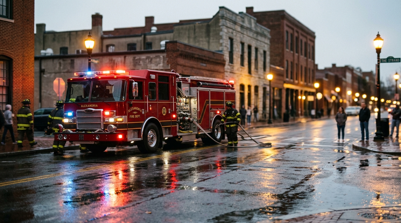 Flames Engulfed Alexandria's Waterfront: Remembering the 1897 Herbert Bryant Mill Fire on The Strand