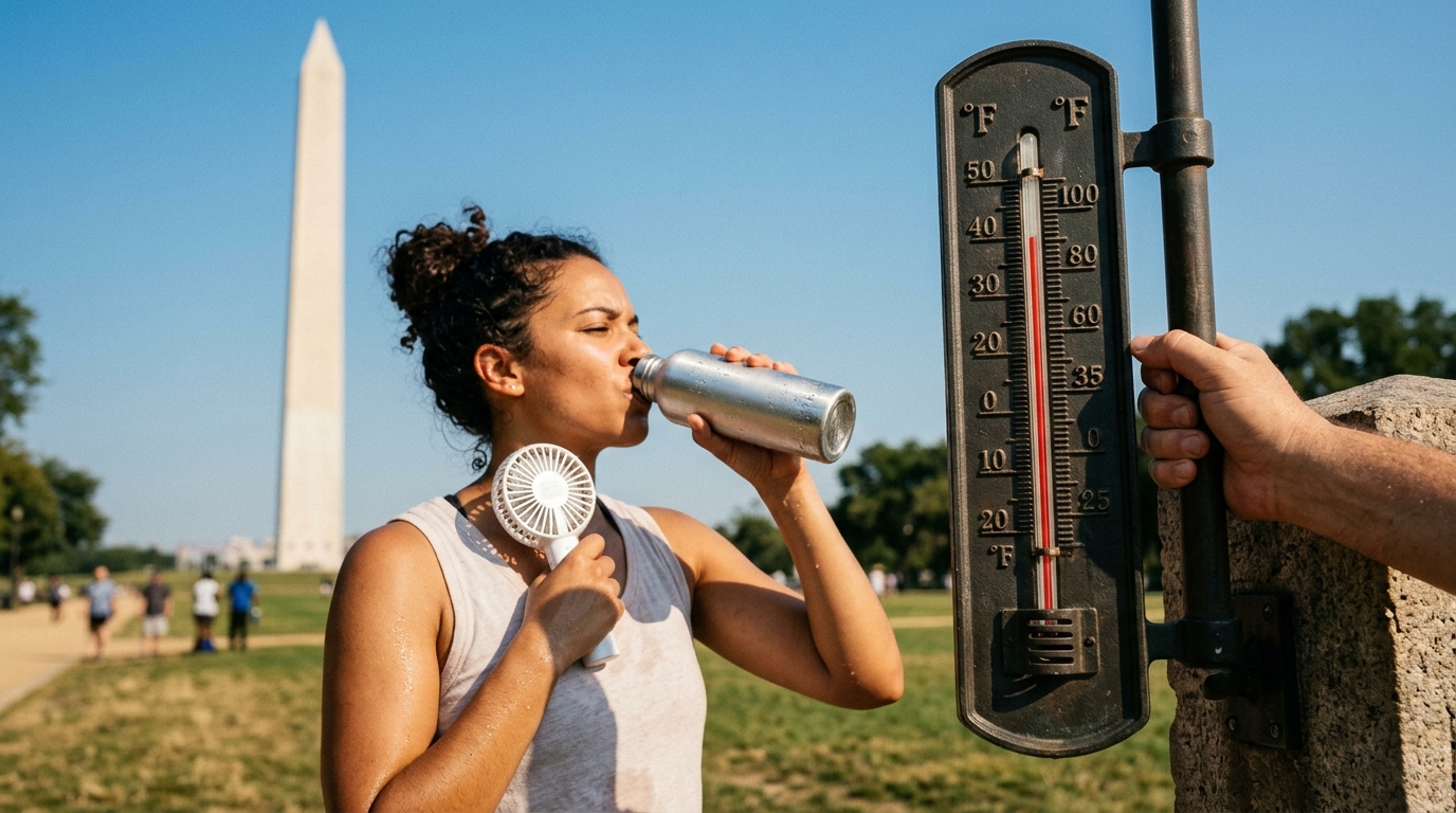 Washington D.C. Issues First Heat Alert of the Season as Temperatures Soar
