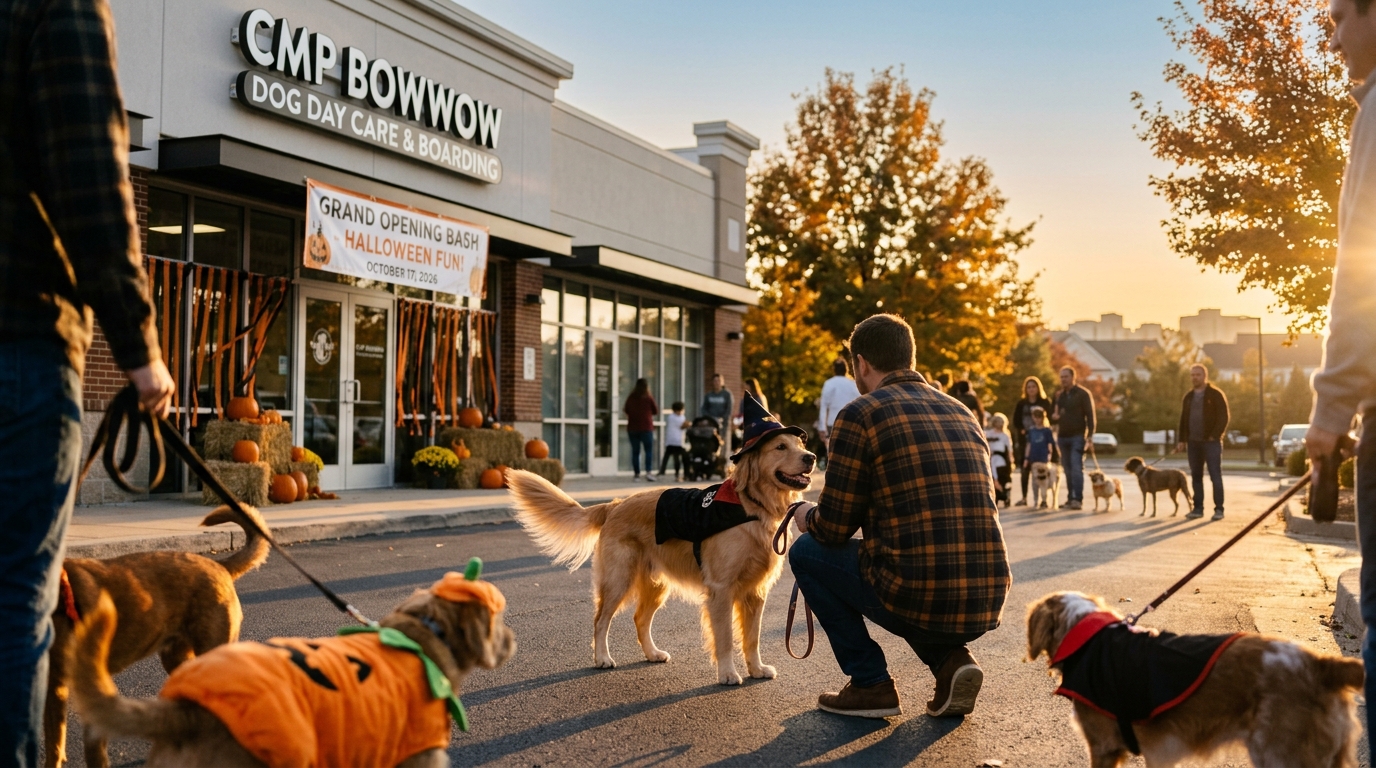 Chantilly's New CMP BowWow Unleashes Halloween Fun with Grand Opening Bash