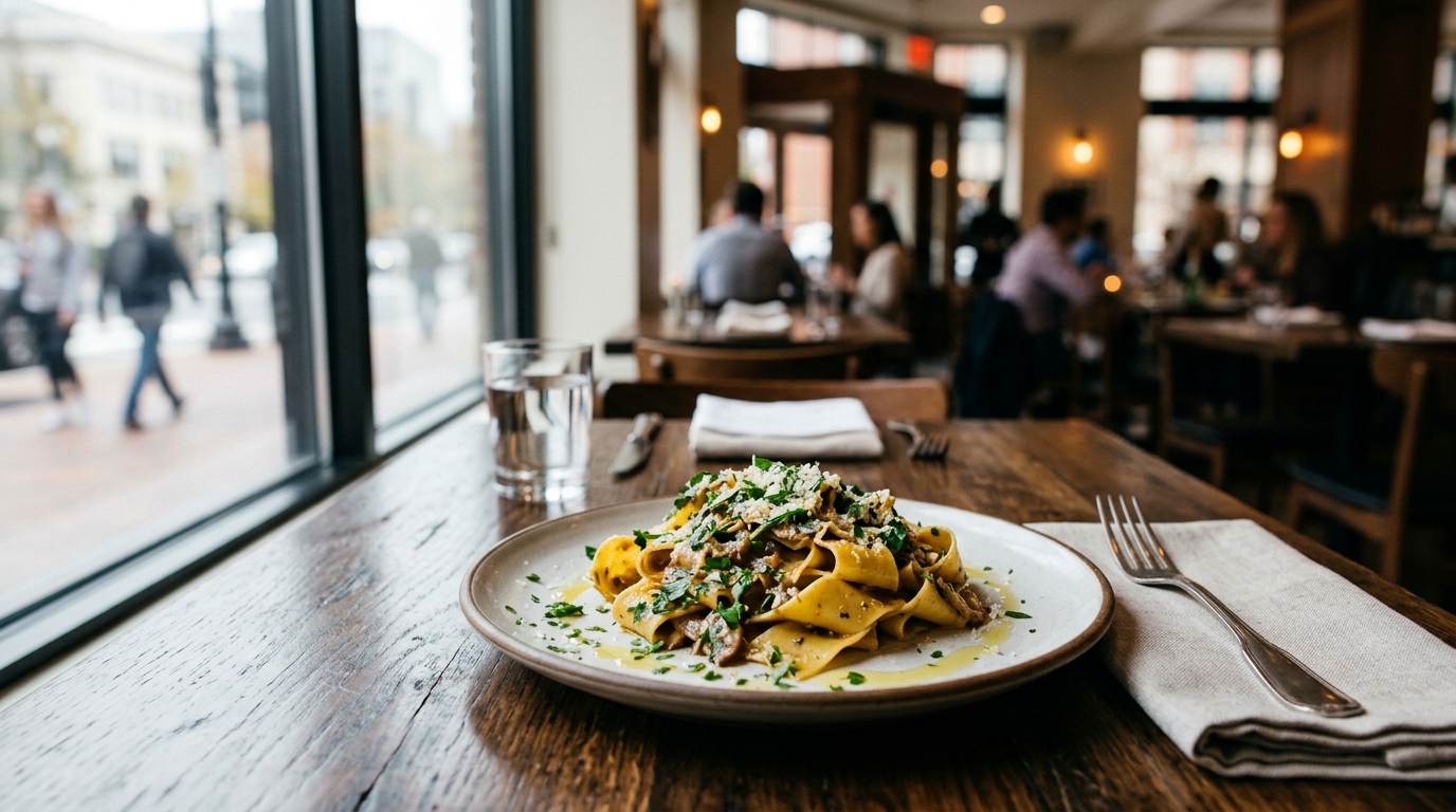 Sfoglina Downtown Reopens with Fresh Look, Bringing Back Beloved Pasta to New York Avenue