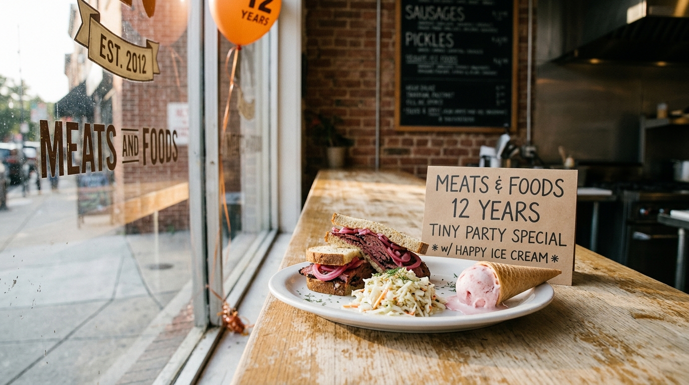 Meats and Foods Marks 12 Years on Florida Ave NW with "Tiny Party"
