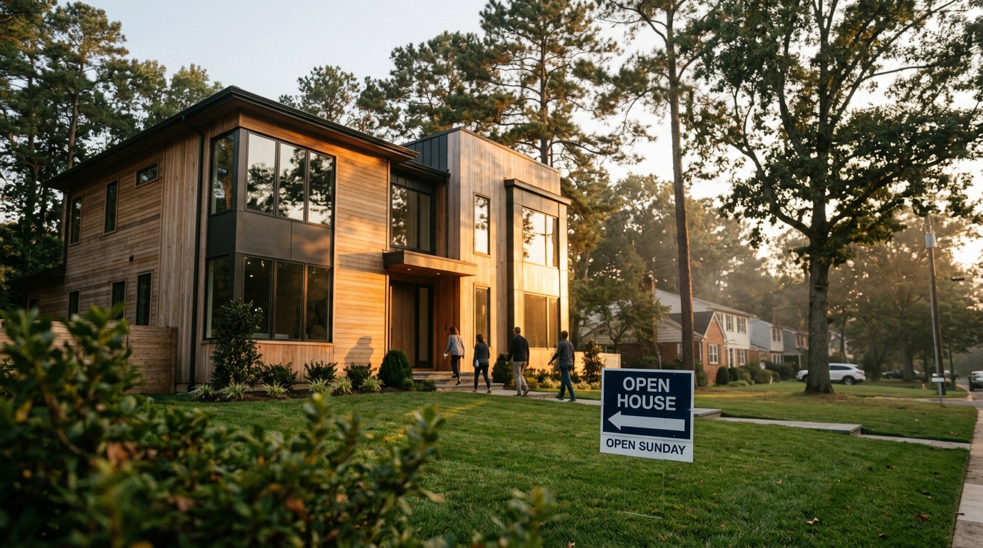 Modern Grandeur on Display: Falls Church Home in Whistling Pines Opens Doors This Sunday