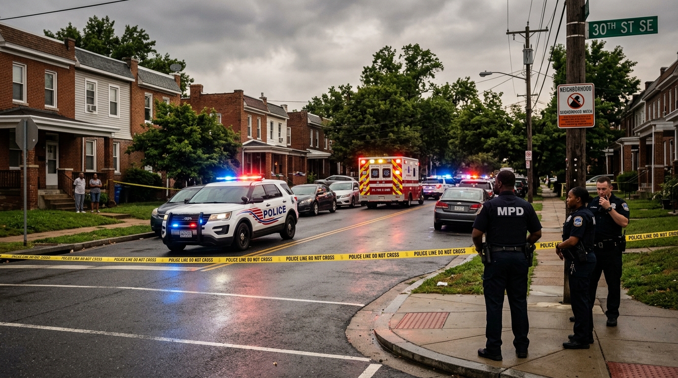 No Federal Charges for Officers After Suspect's Suicide During Pursuit in Southeast DC
