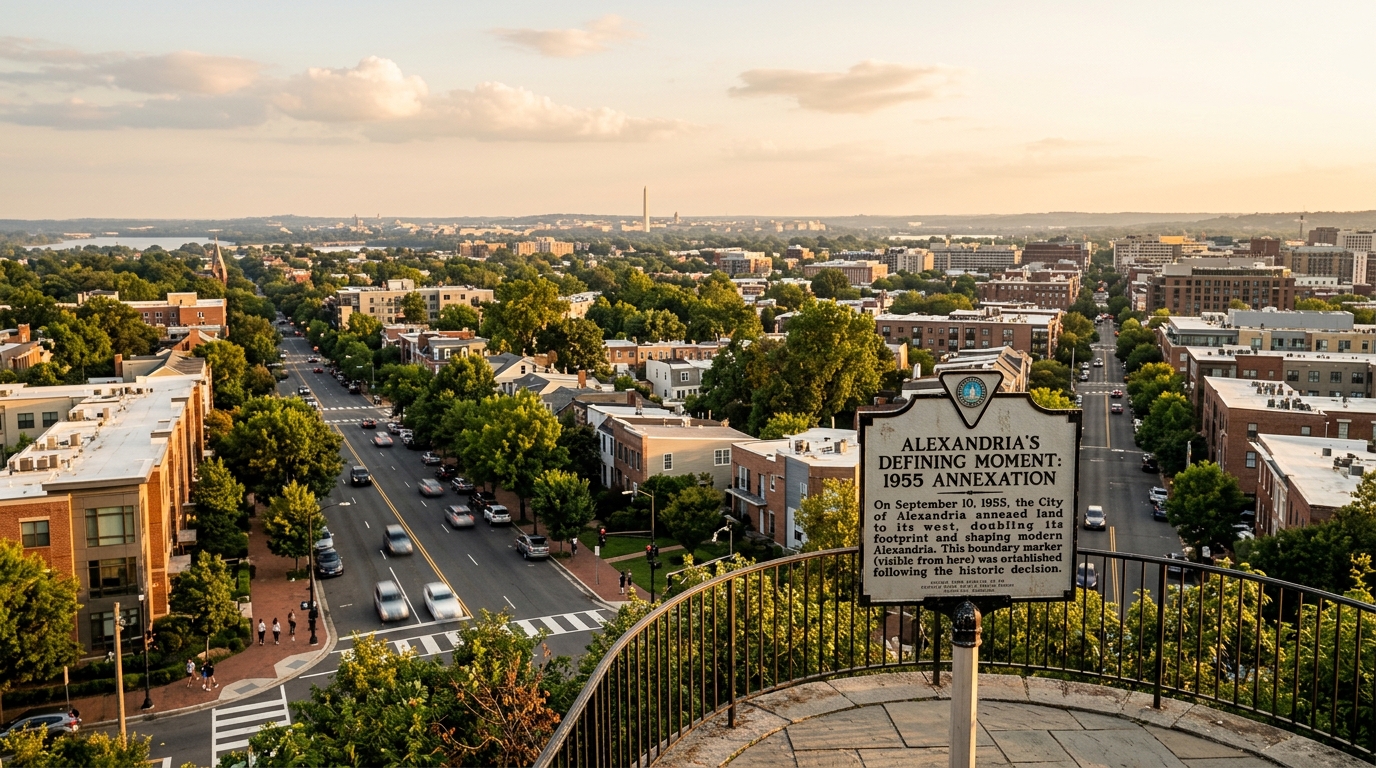 Alexandria's Defining Moment: How a 1955 Annexation Doubled the City's Footprint