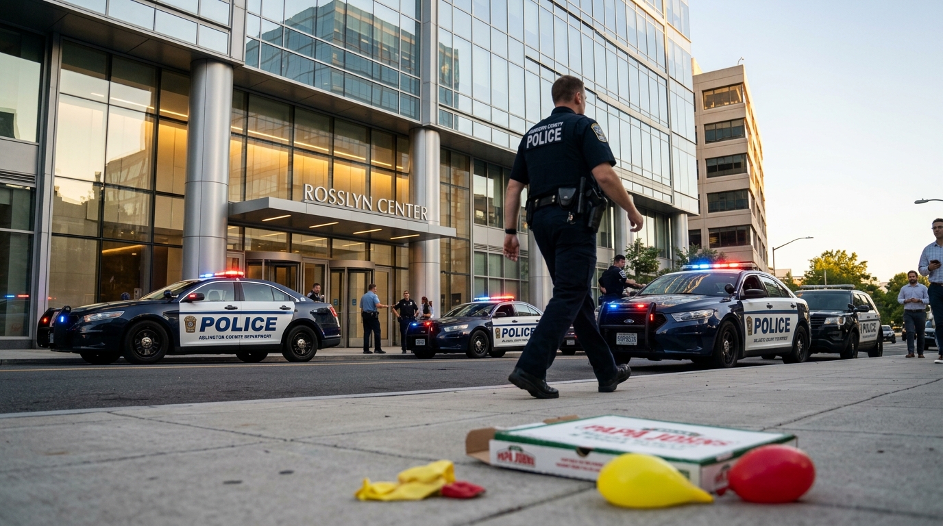 Pizza Party Prompts Massive Active Shooter Scare in Rosslyn Office Building
