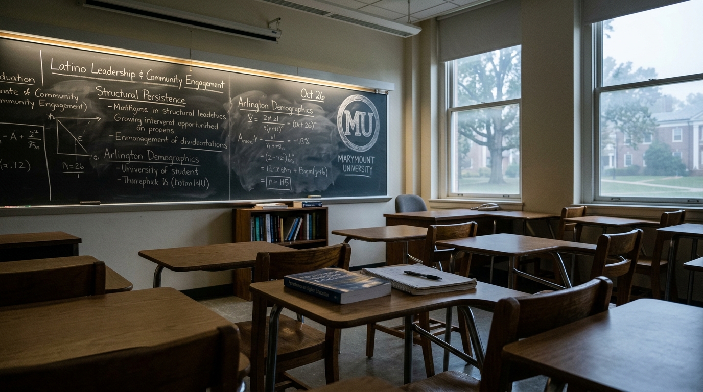 Marymount University's First Hispanic President Shares a Story of Persistence in Arlington
